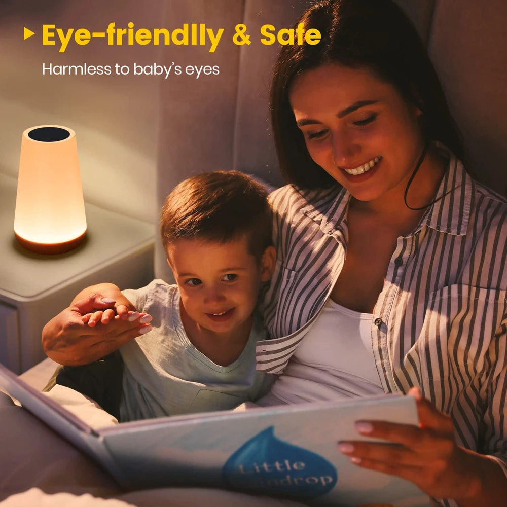 Touchable Bedside RGB Lamp - OJM EXPRESS