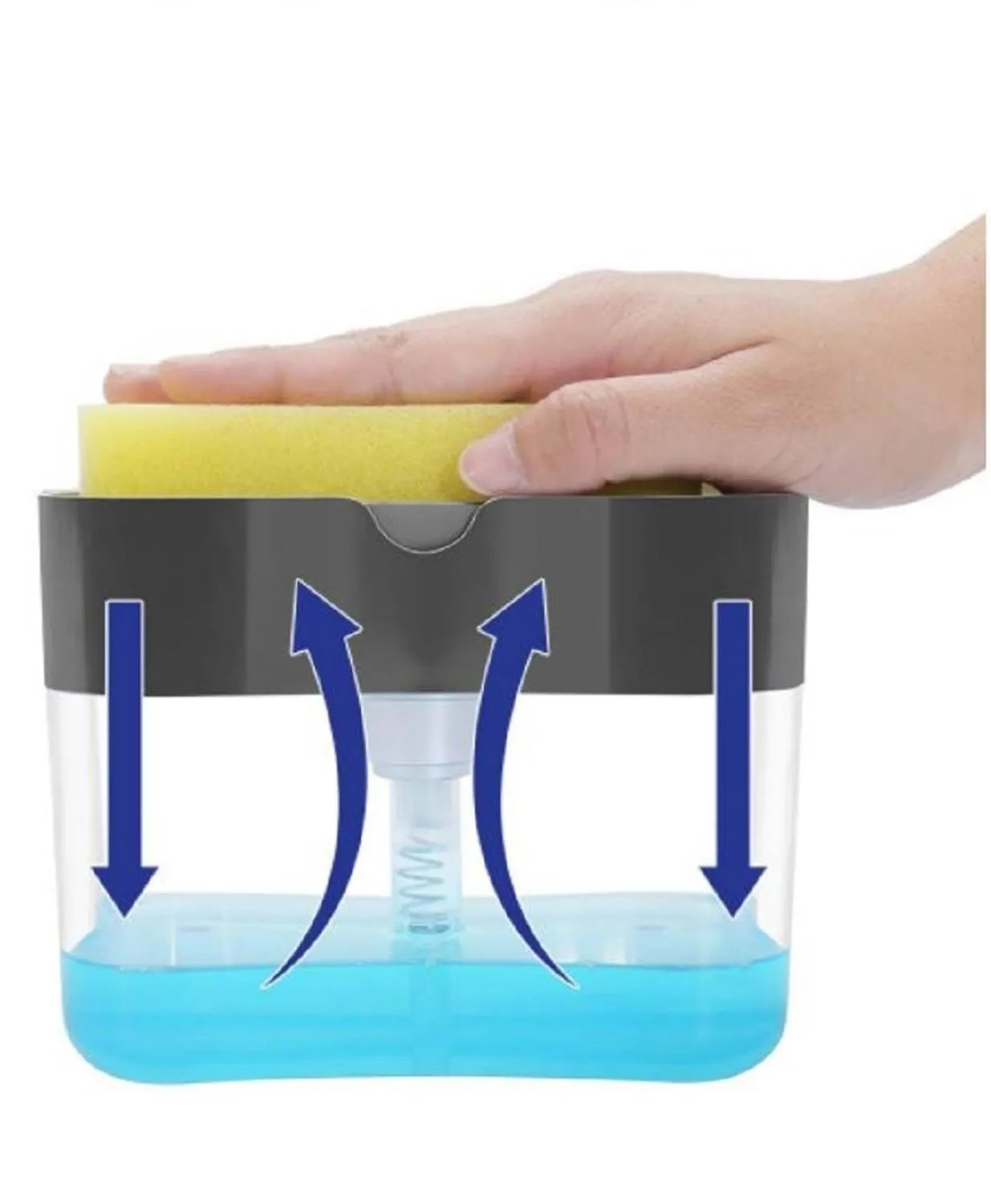 Soap Dispenser With Sponge Holder - OJM EXPRESS