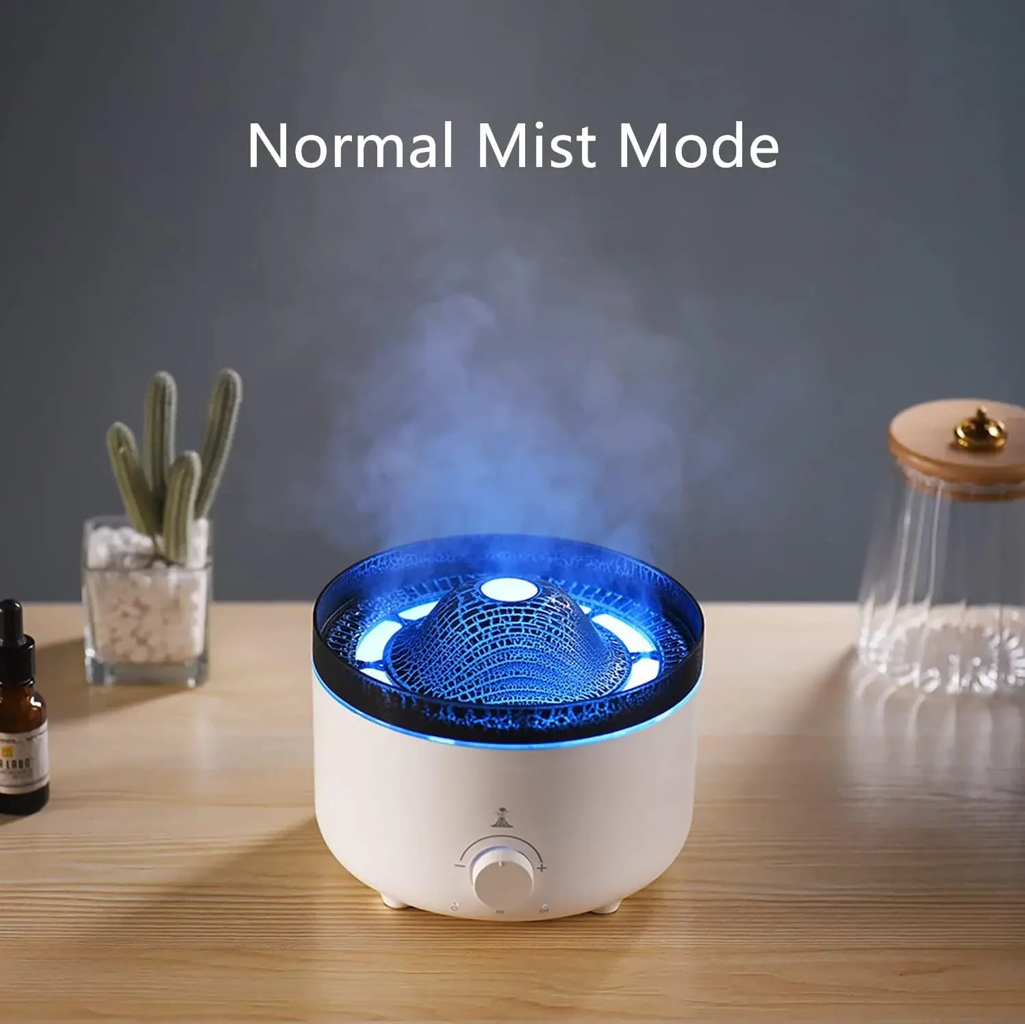 Volcanic Wave Ultrasonic Aromatherapy Humidifier - OJM EXPRESS