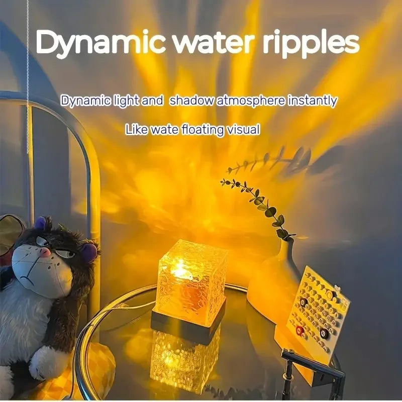 Dynamic Water Ripple Night Light Projector - OJM EXPRESS