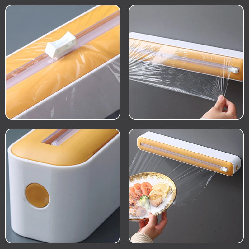 Multi-Function Wrap Dispenser with Cutter - OJM EXPRESS