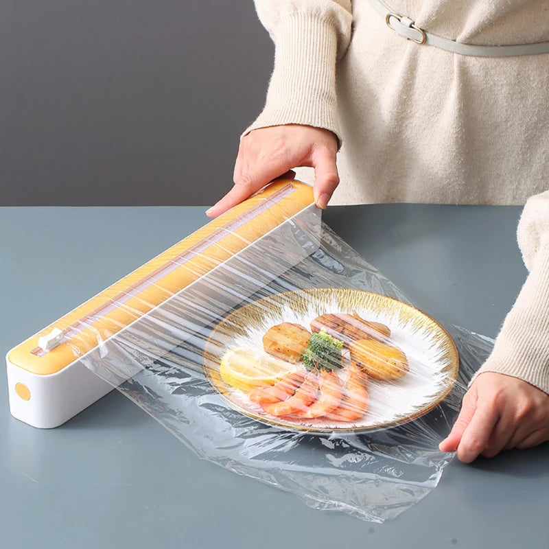 Multi-Function Wrap Dispenser with Cutter - OJM EXPRESS