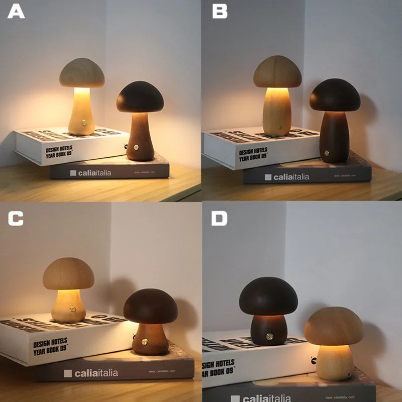 Touch-Control Mushroom Lamp - OJM EXPRESS