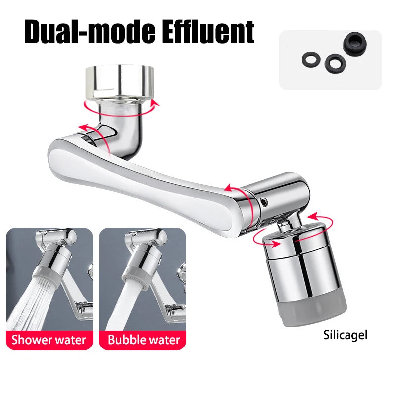 Adjustable Faucet Sprayer Head with 2 Spray Modes - OJM EXPRESS