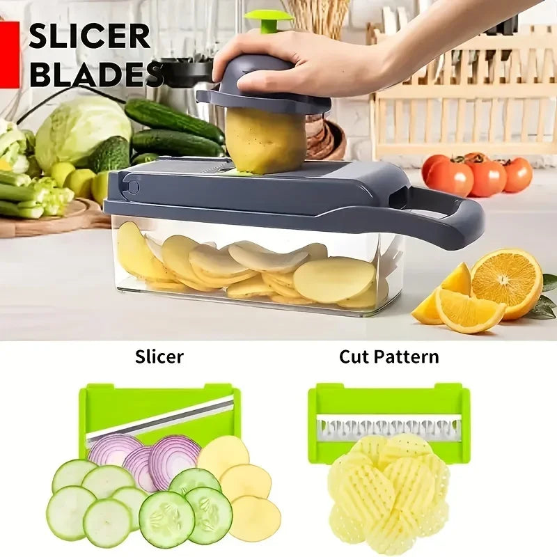 Versatile Vegetable Cutter and Shredder - OJM EXPRESS