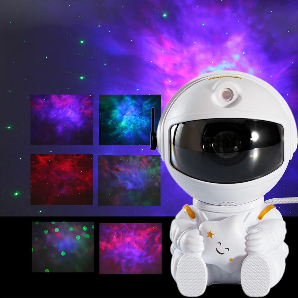 Astronaut Galaxy Projector Night Light - OJM EXPRESS