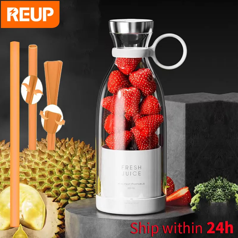 Compact Electric Fruit Juicing Blender - OJM EXPRESS