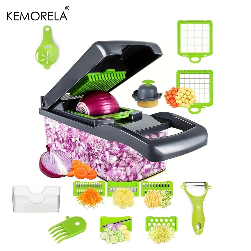 Versatile Vegetable Cutter and Shredder - OJM EXPRESS