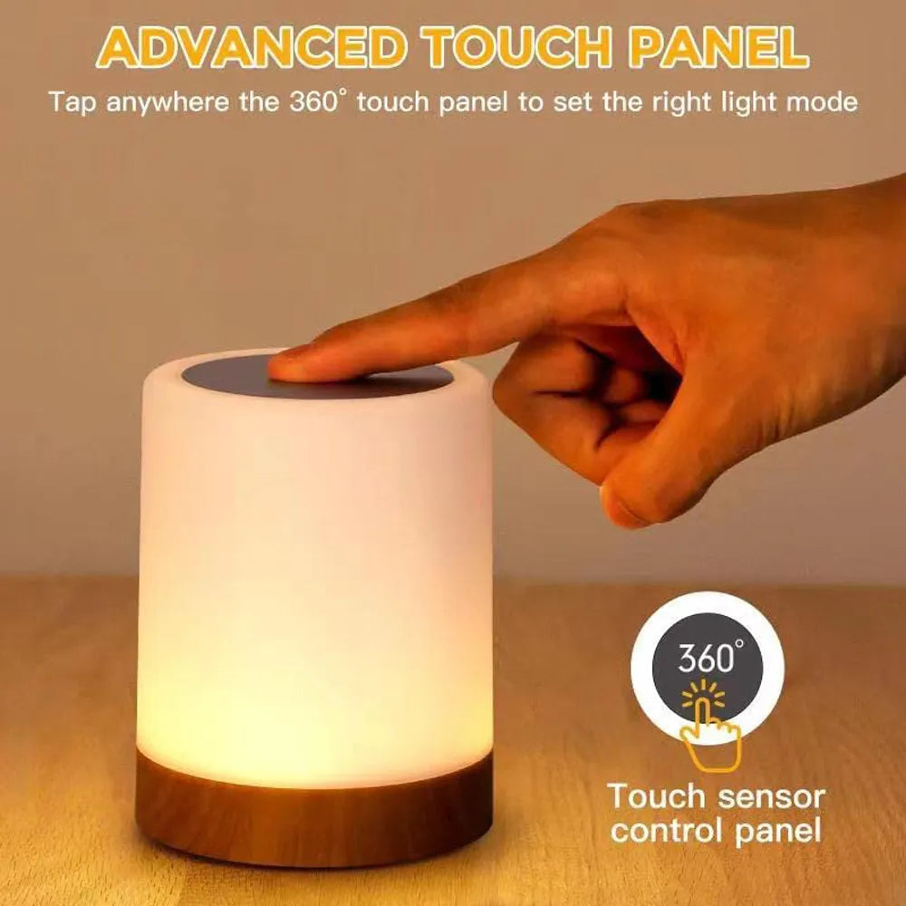 Touchable Bedside RGB Lamp - OJM EXPRESS