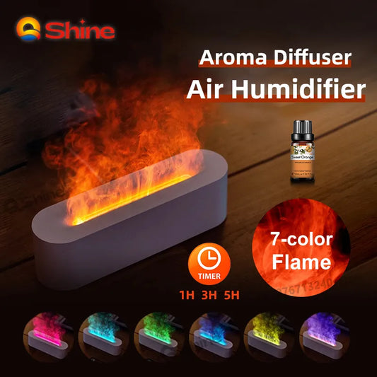 Flame-Inspired Aromatherapy Humidifier