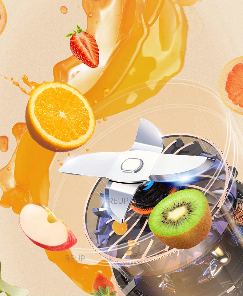 Compact Electric Fruit Juicing Blender - OJM EXPRESS