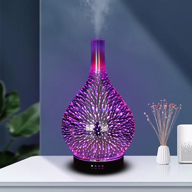 3D Ultrasonic Aromatherapy Diffuser - OJM EXPRESS