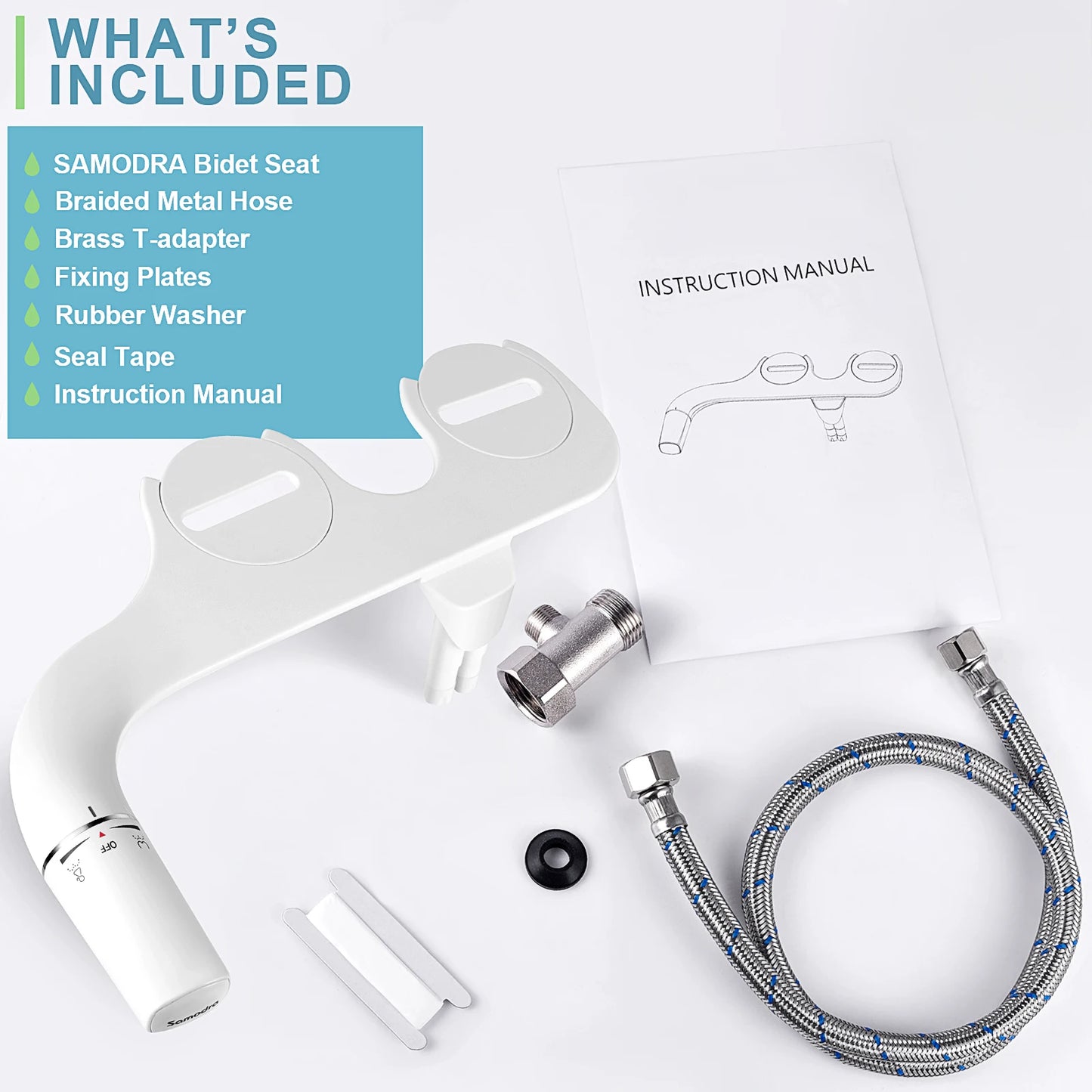 SAMODRA Ultra-Slim Bidet Attachment - OJM EXPRESS