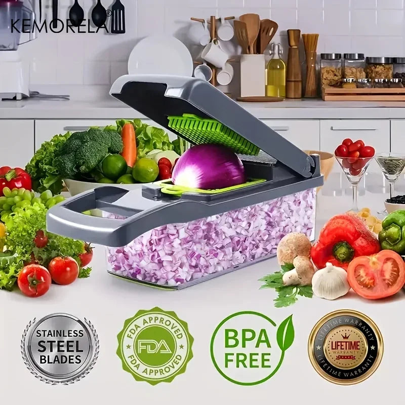 Versatile Vegetable Cutter and Shredder - OJM EXPRESS