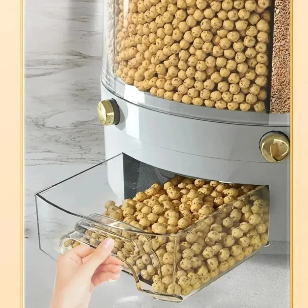 360° Rotating Rice and Cereal Dispenser - OJM EXPRESS