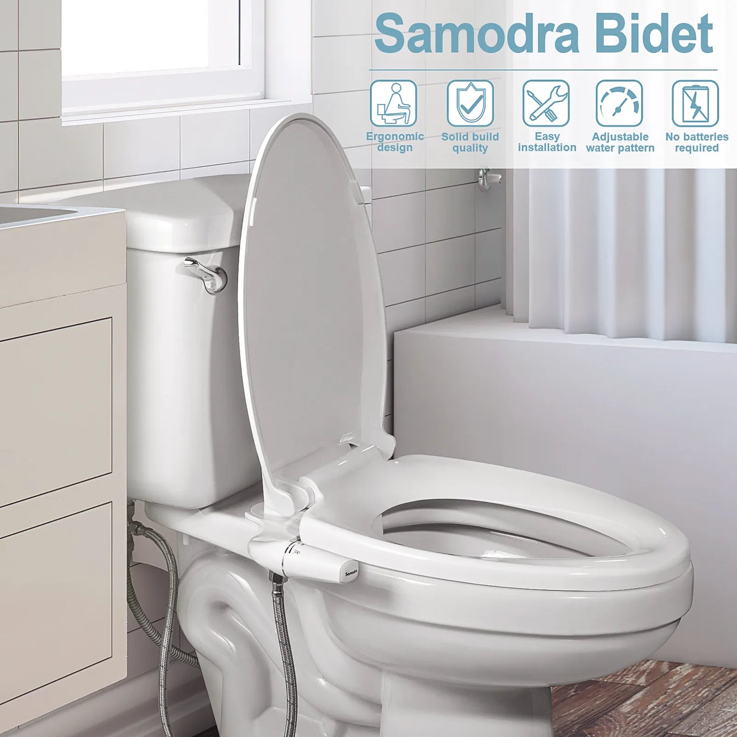 SAMODRA Ultra-Slim Bidet Attachment - OJM EXPRESS