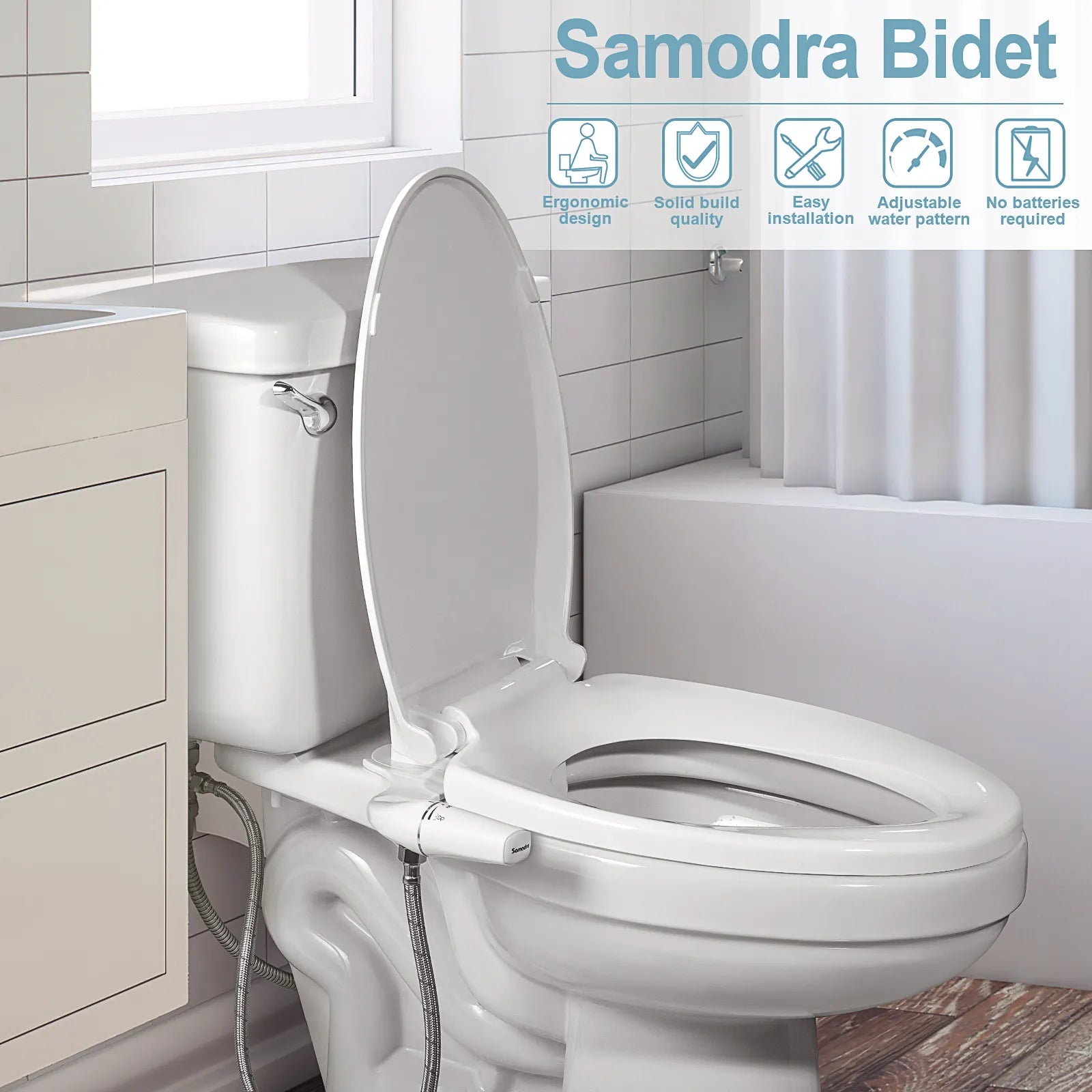 SAMODRA Ultra-Slim Bidet Attachment - OJM EXPRESS