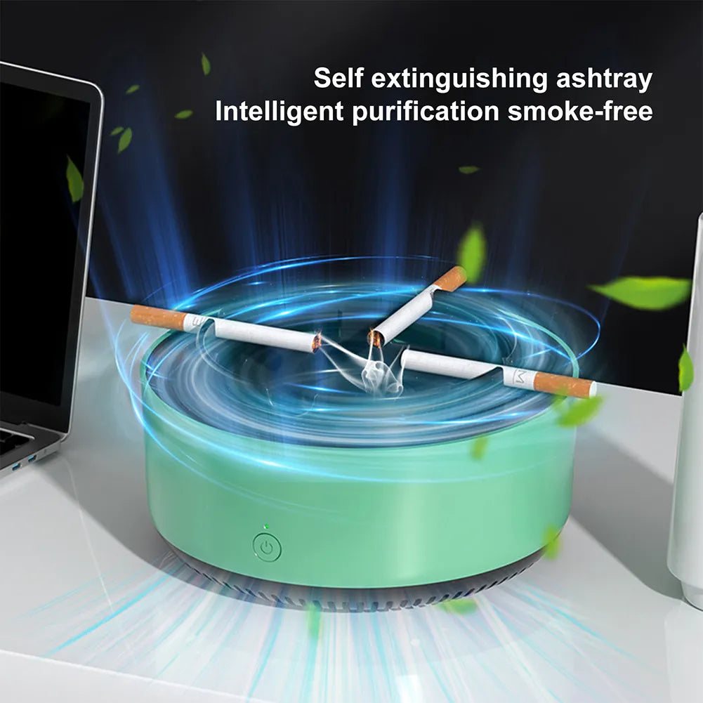 Multipurpose Ashtray with Air Purifier Function - OJM EXPRESS