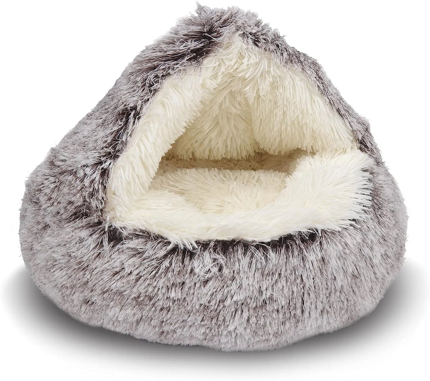 Cozy Circular Pet Bed with Plush Interior - OJM EXPRESS