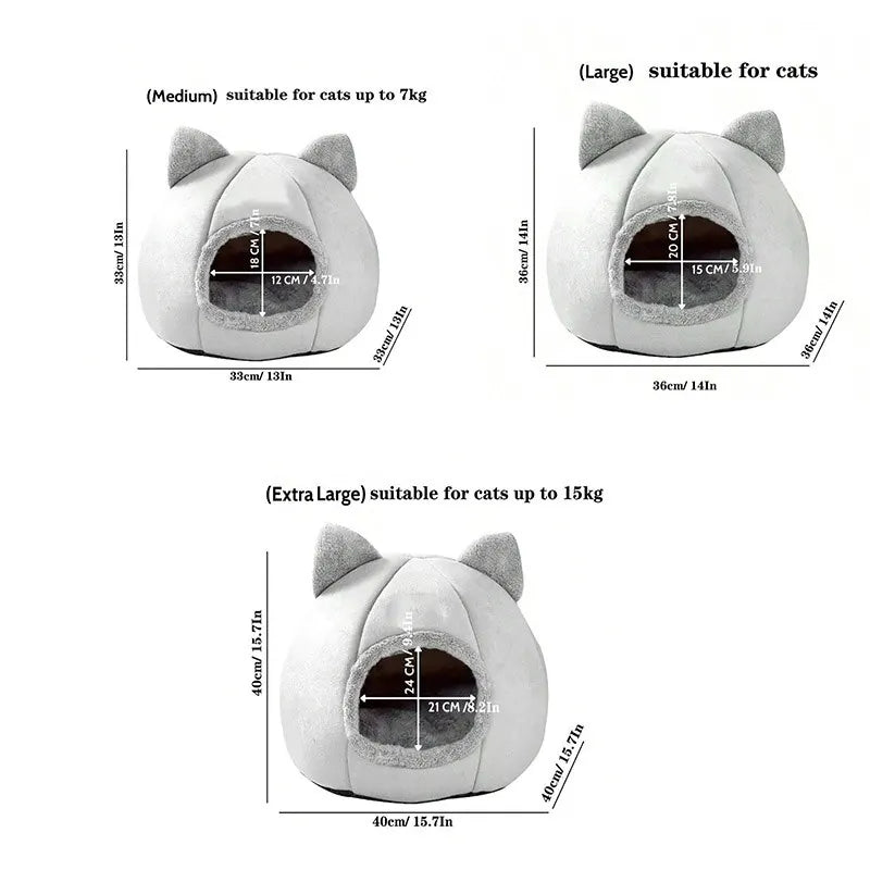 Furry Friend's Hideaway Shelter Bed - OJM EXPRESS