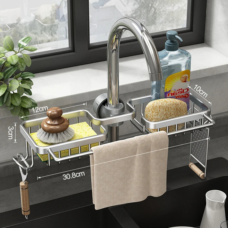 Sponge Caddy Faucet Holder - OJM EXPRESS