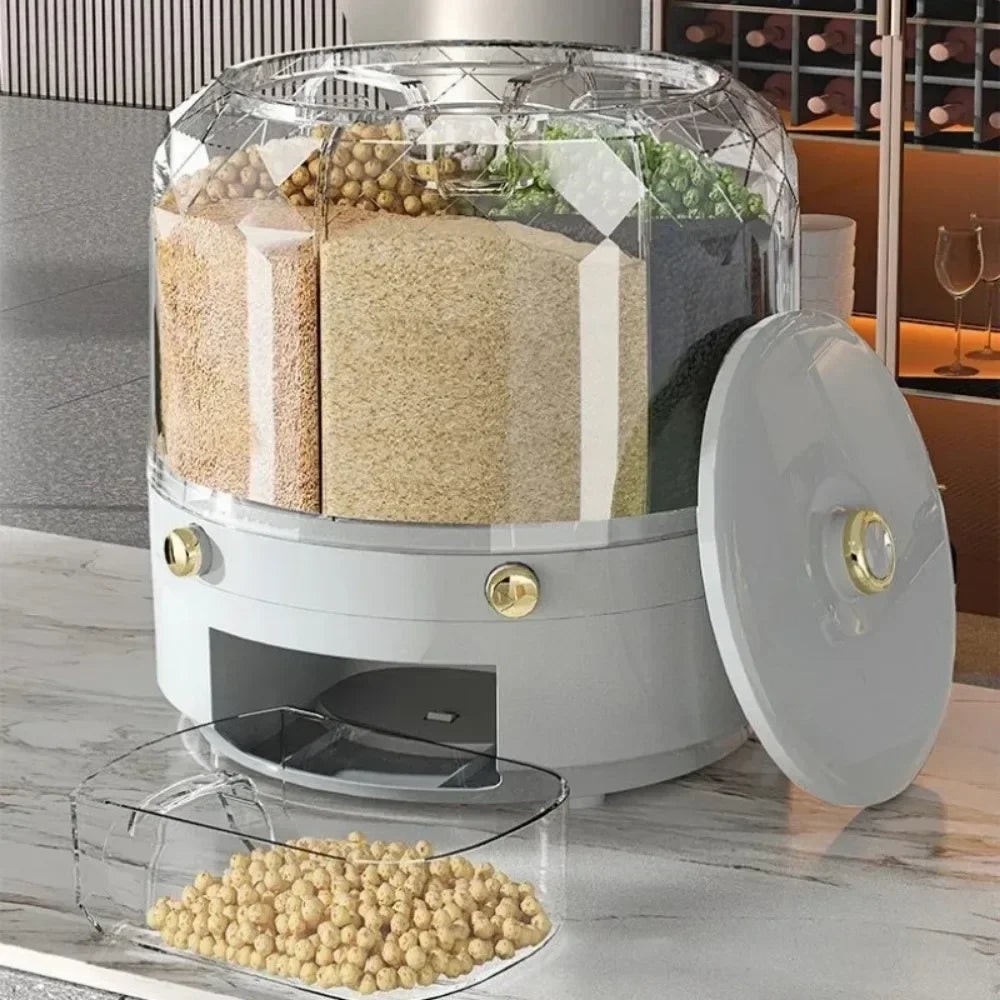 360° Rotating Rice and Cereal Dispenser - OJM EXPRESS