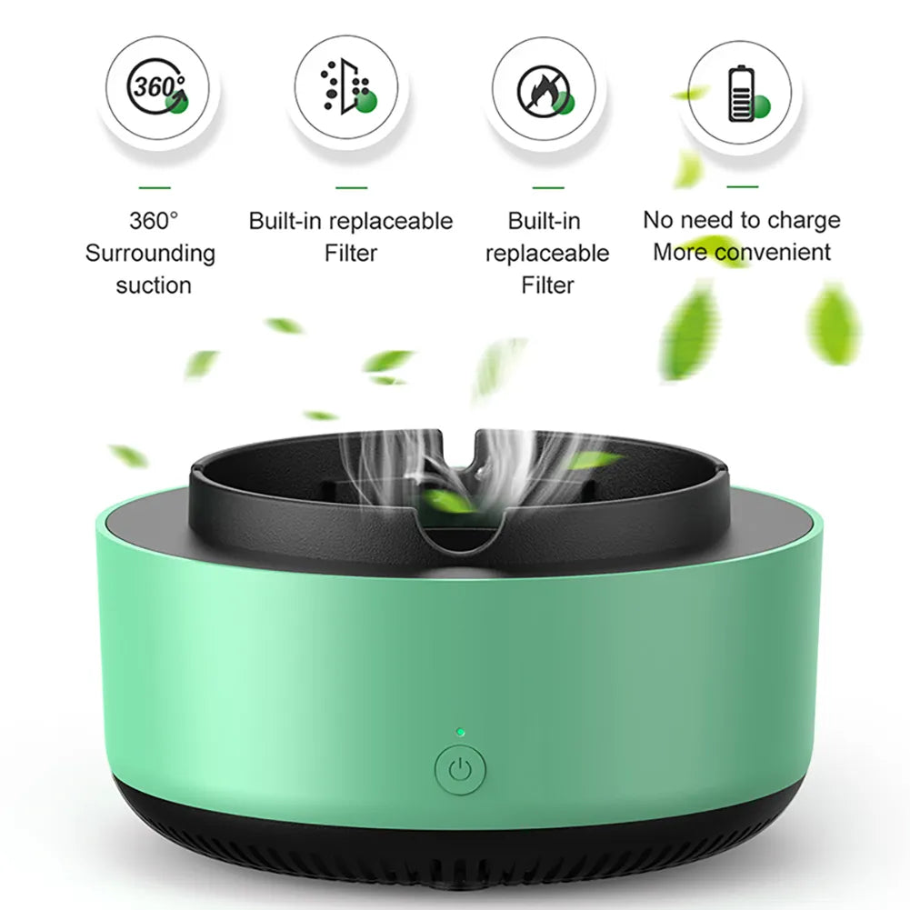 Multipurpose Ashtray with Air Purifier Function - OJM EXPRESS